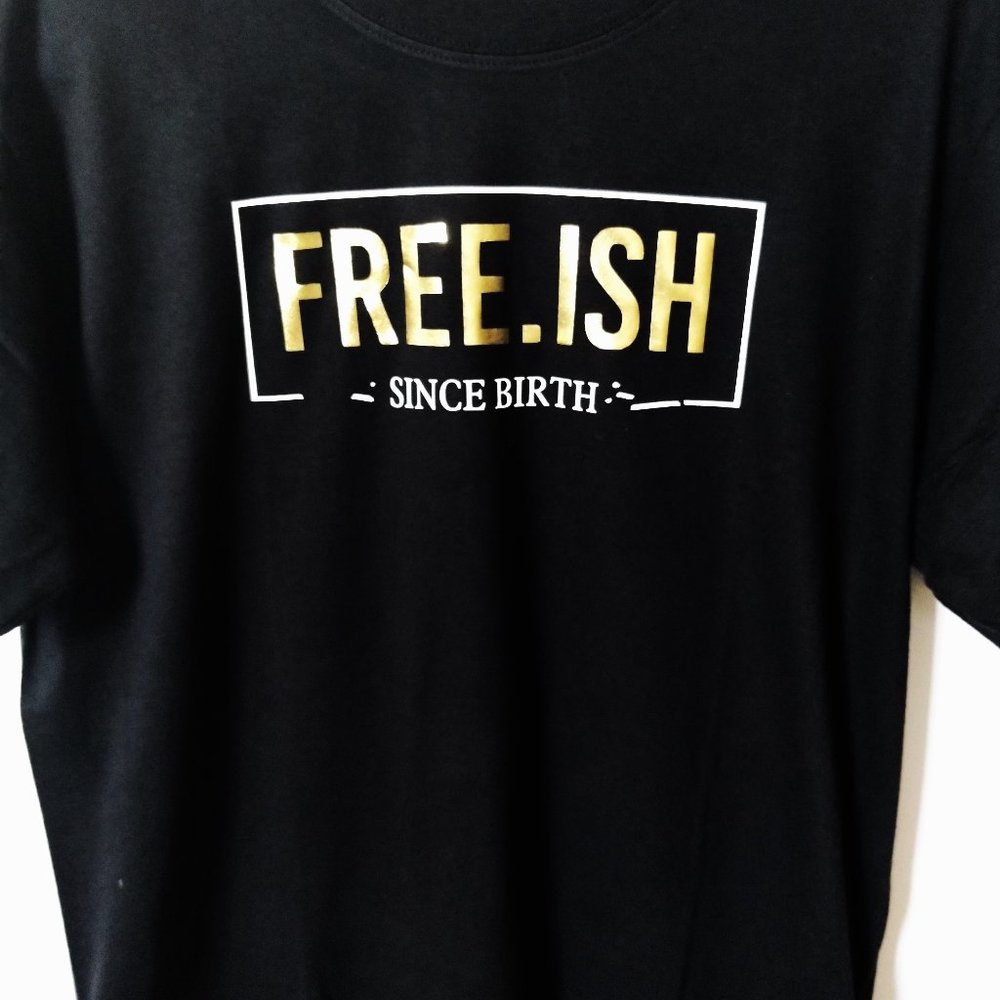SBC Free-ish Short Sleeve Crew Neck Black T-Shirt